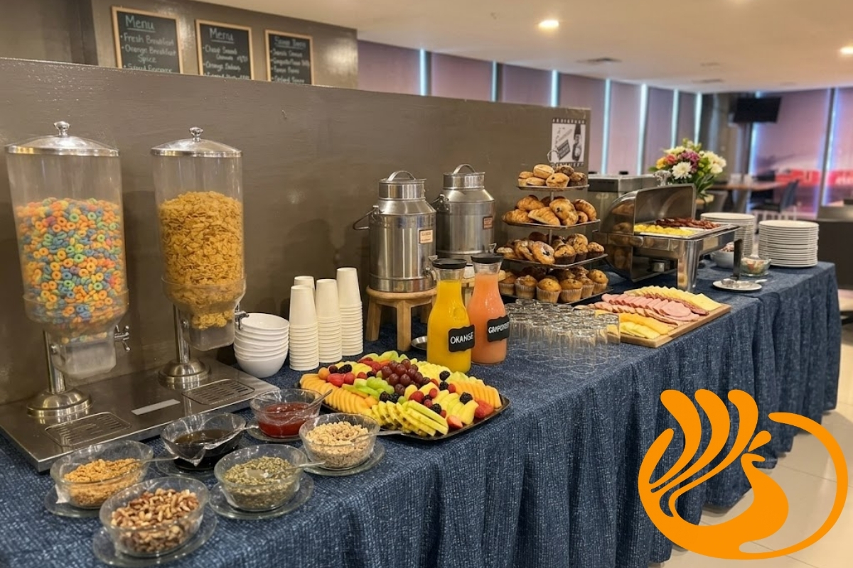 Buffet de desayuno Restaurante Bali Bar Hotel Mexicali